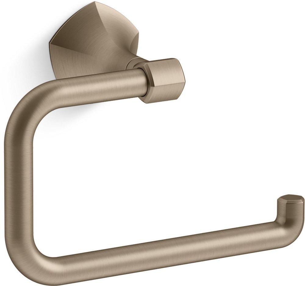 KOHLER Occasion® Bar Open Towel Ring in Vibrant Brushed Bronze