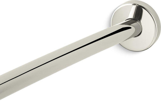 KOHLER Expanse® 76 in. Wall Mount Curved Shower Rod in Vibrant® Polished Nickel
