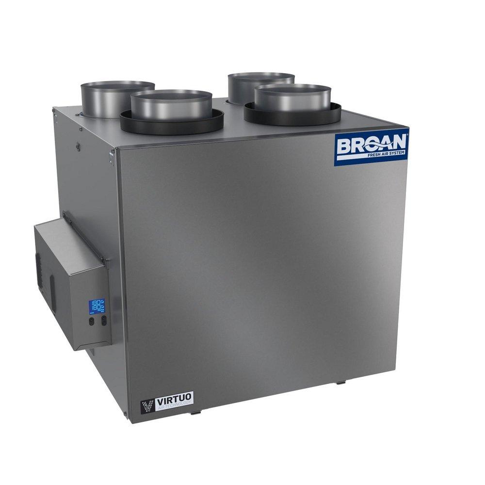 Broan-NuTone AI Series™ 230 cfm 75% SRE Top Port Heat Recovery Ventilator