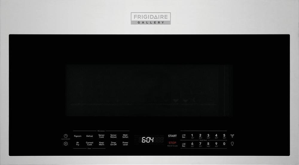 1.5kW 1.9 cu. ft. Ducted or Ductless Over the Range Microwave in Stainless Steel