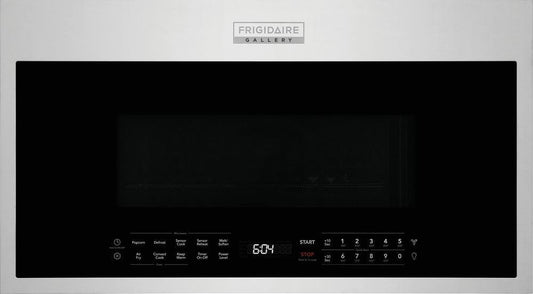 1.5kW 1.9 cu. ft. Ducted or Ductless Over the Range Microwave in Stainless Steel