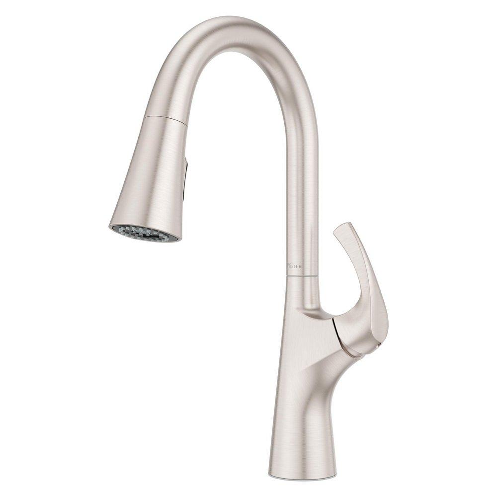Pfister Talega™ Single Handle Pull Down Kitchen Faucet in Spot Defense Stainless Steel