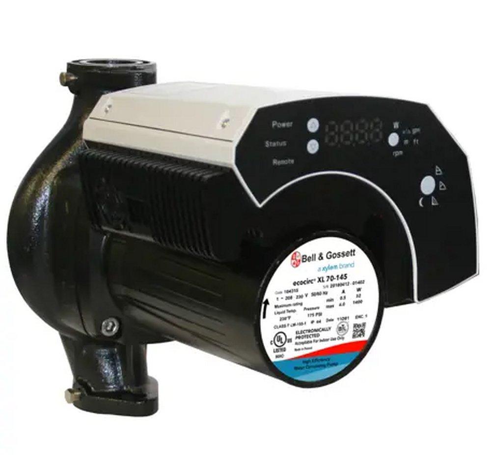 1 HP 208/230V Stainless Steel Circulator Pump