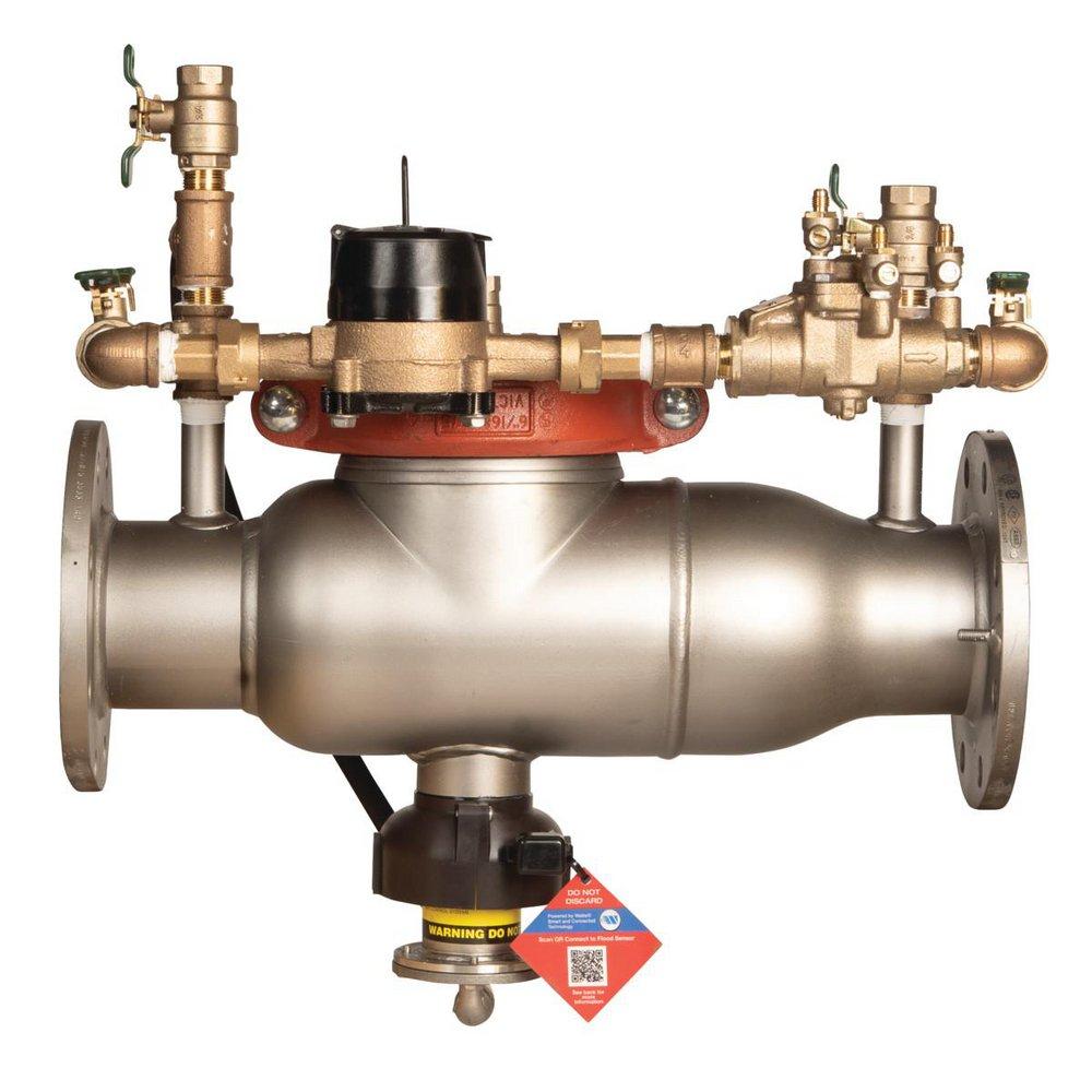 Ames Fire & Waterworks Series 5000SS 4 in. 300 Stainless Steel Flanged Backflow Preventer