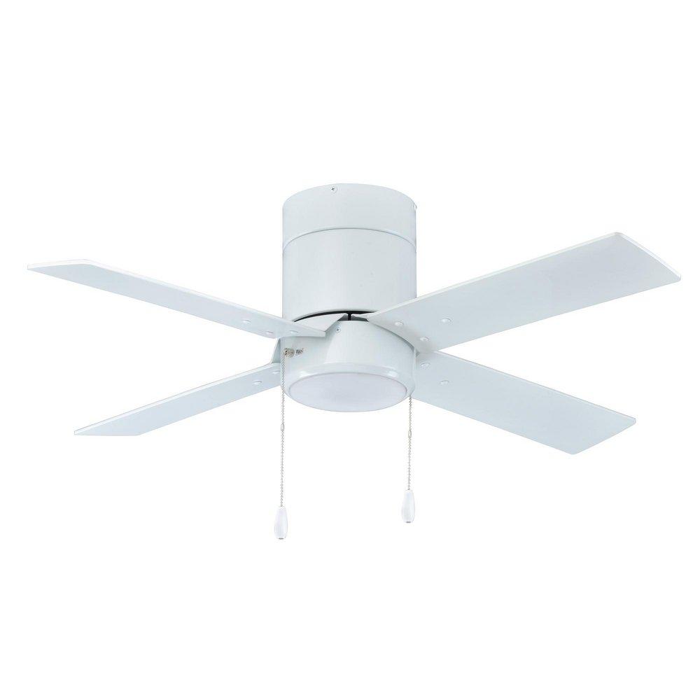 RP Lighting Metalis 52 in. 4-Blade Indoor Ceiling Fan in White