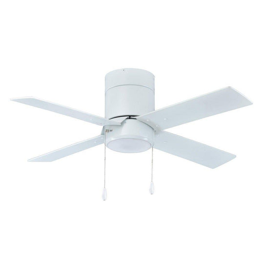 RP Lighting Metalis 52 in. 4-Blade Indoor Ceiling Fan in White