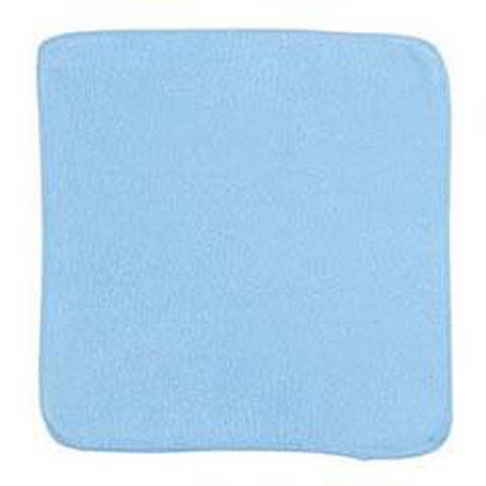 12 x 12 in. Microfiber Cloth in Blue (Pack of 24)