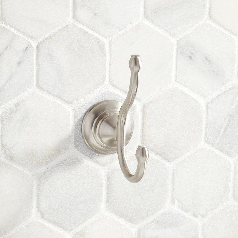Signature Hardware Beasley Robe Hook in Chrome
