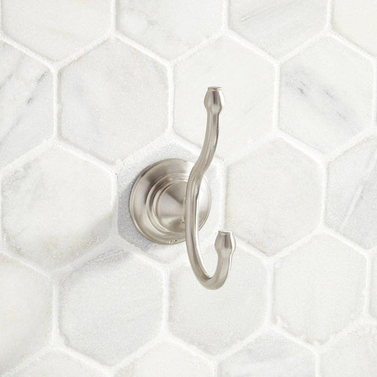 Signature Hardware Beasley Robe Hook in Chrome