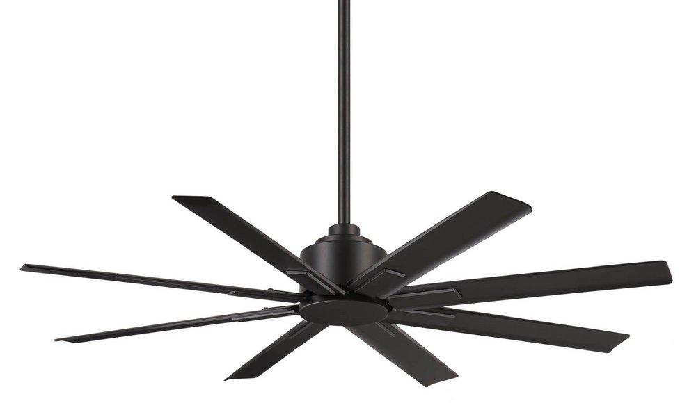 Minka Aire Xtreme H2O 52 in. 8-Blade Outdoor Ceiling Fan in Coal