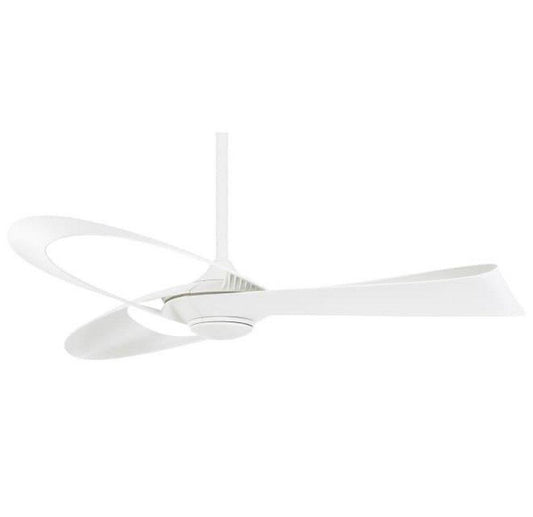 Minka Aire Bowie 52 in. 3-Blade Ceiling Fan in Flat White