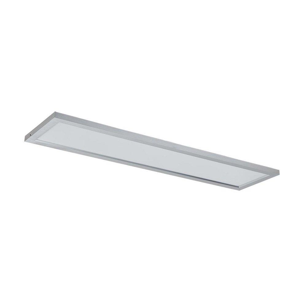 4 ft. LED Flat Panel Ceiling Fixture in Brushed Nickel