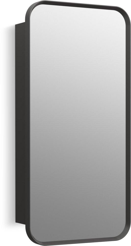 KOHLER Verdera® 15 x 30 in. Recessed and Surface Mount Medicine Cabinet in Matte Black