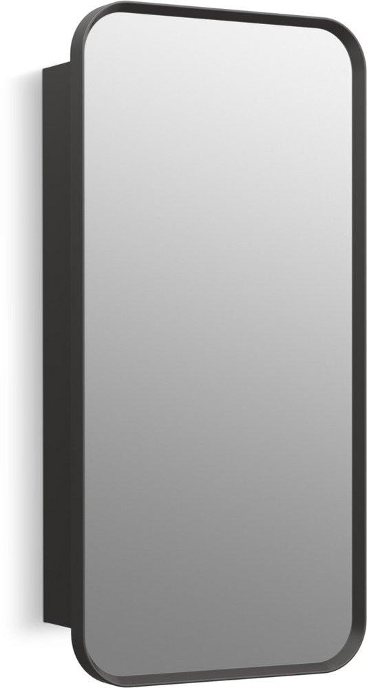 KOHLER Verdera® 15 x 30 in. Recessed and Surface Mount Medicine Cabinet in Matte Black
