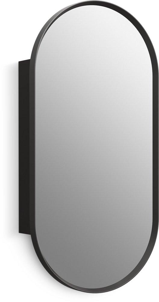 KOHLER Verdera® 15 x 30 in. Recessed and Surface Mount Medicine Cabinet in Matte Black