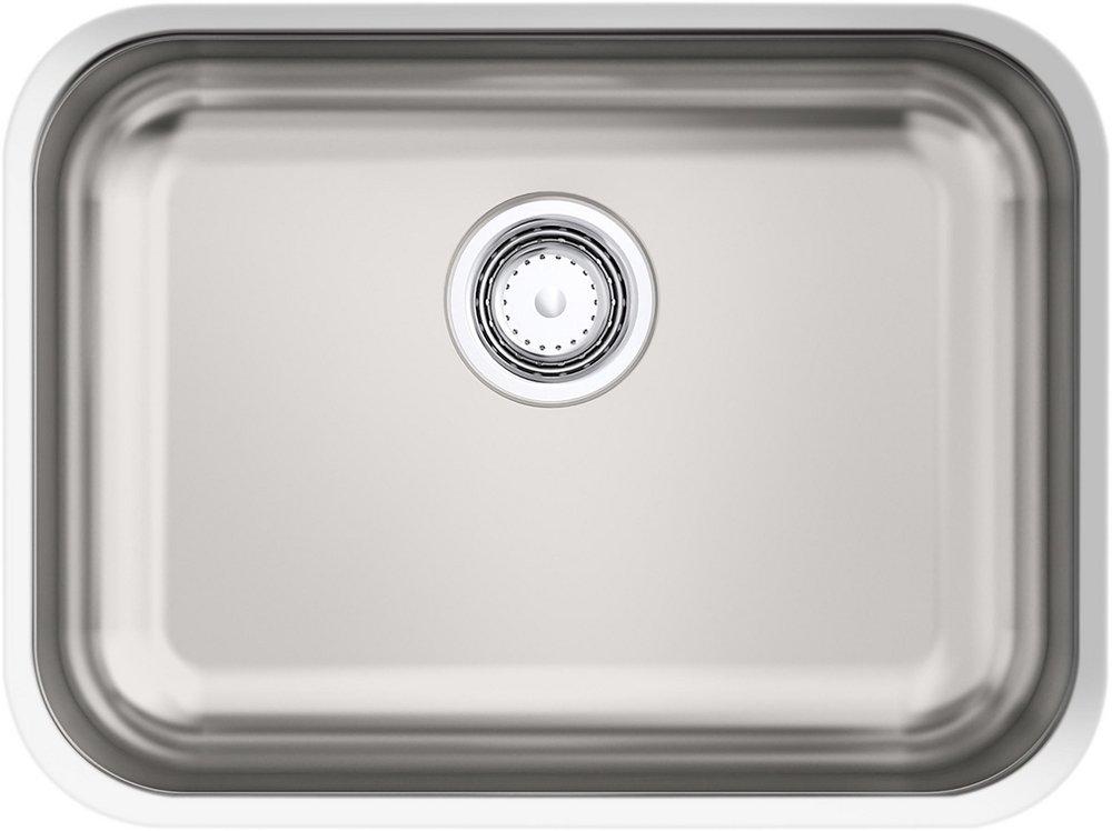 Sterling McAllister® 23-3/8 in. Undermount Stainless Steel Single Bowl Kitchen Sink