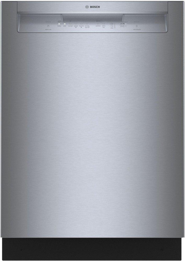 Bosch 100 Series 23-9/16 in. Built-in Dishwasher in Stainless Steel