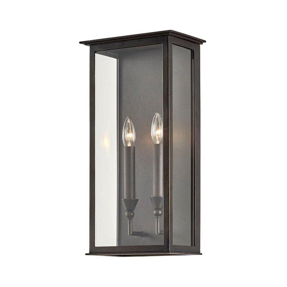 Troy Lighting Chauncey 60W 2-Light 19 in. Wall Sconce in Vintage Bronze