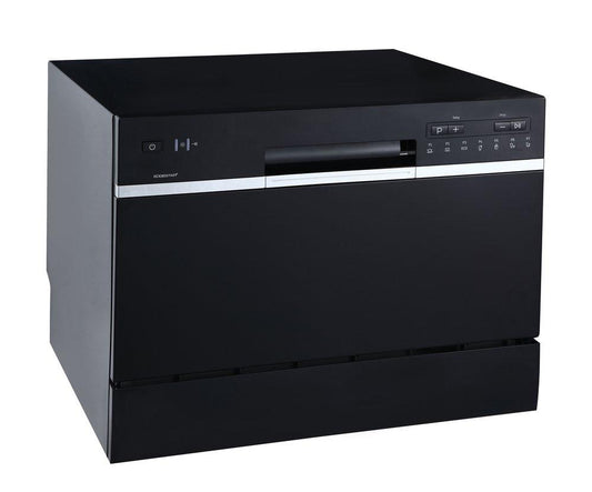 21-5/8 in. Countertop Dishwasher in Black