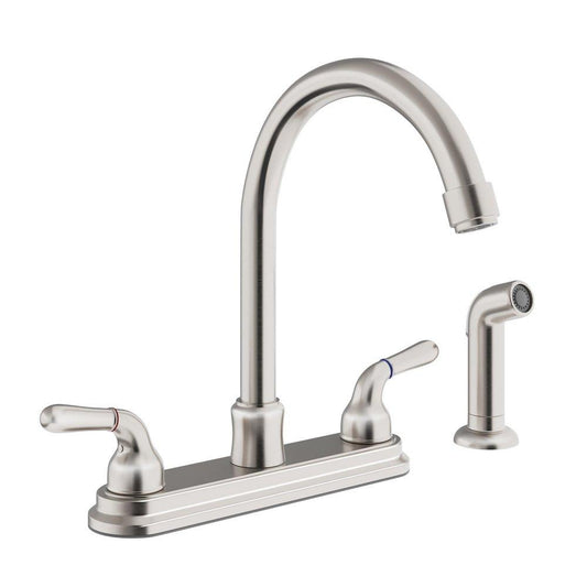 PROFLO® Kalada Two Handle Widespread Kitchen Faucet in Brushed Nickel