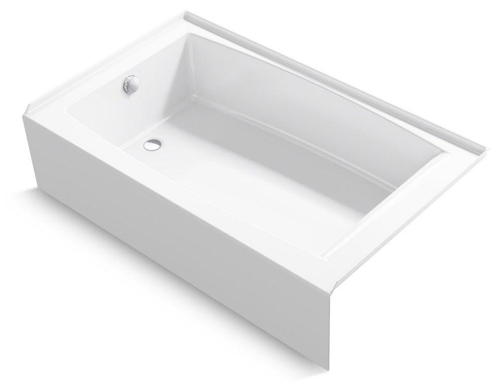 KOHLER Entity™ 60 in. x 36 in. Alcove Bathtub with Left Drain