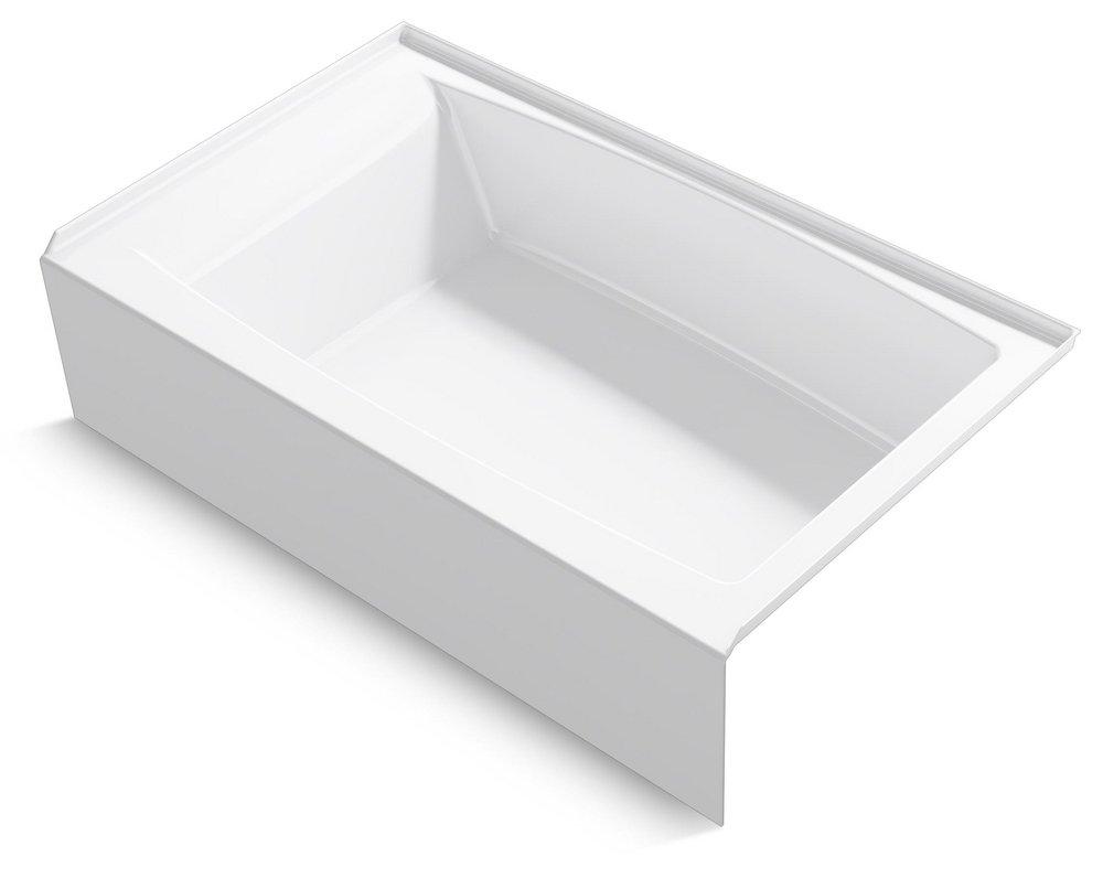 KOHLER Entity™ 60 in. x 36 in. Alcove Bathtub with Right Drain
