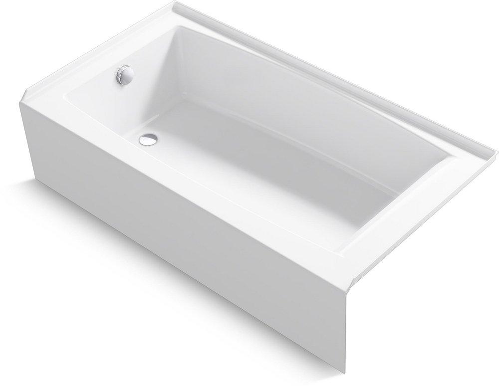 KOHLER Entity™ 60 in. x 32 in. Alcove Bathtub with Left Drain