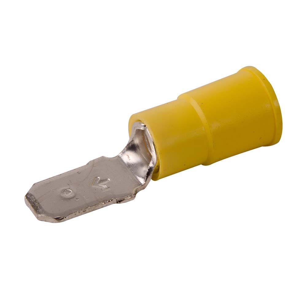 Male Slip-On Yellow Terminal (Pack of 50)