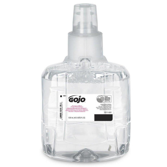 GOJO Clear & Mild 1200 ml Clear and Mild Foam Handwash (Case of 2)