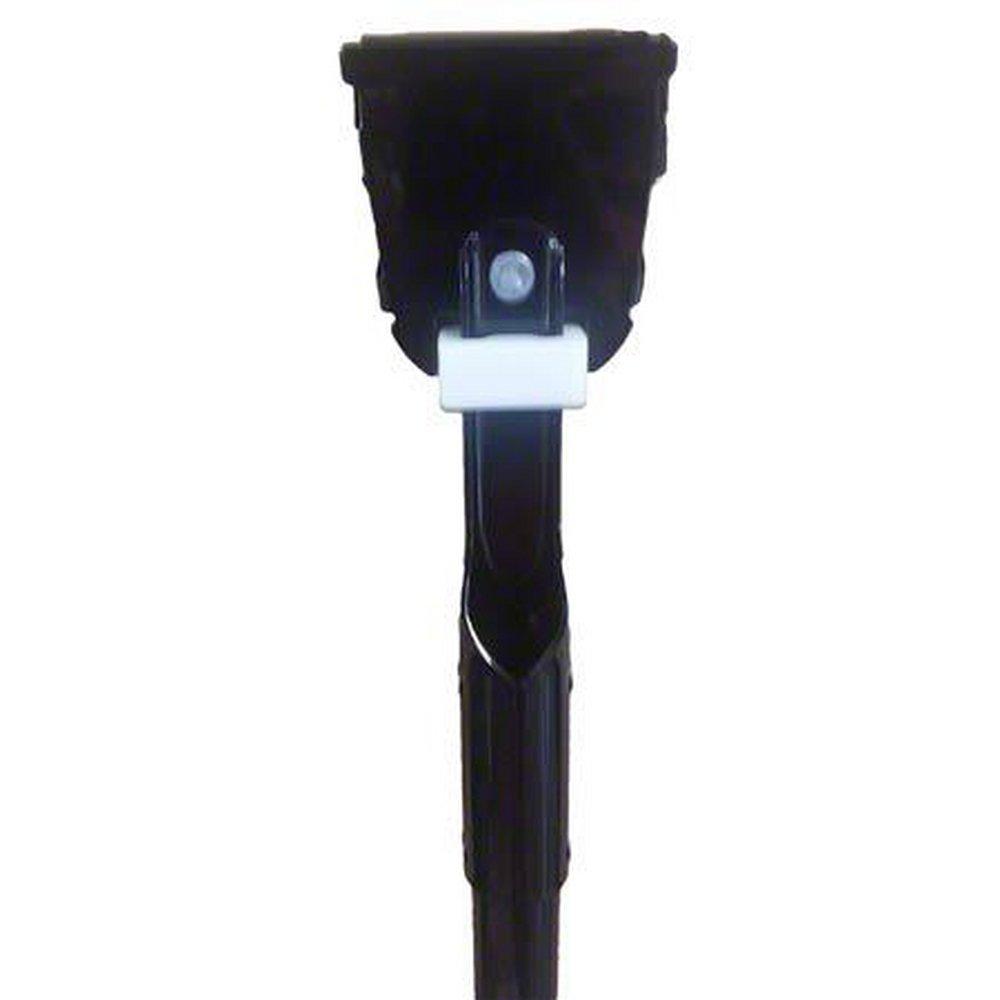 58 in. Metal and Plastic Dust Mop Handle in Black (Case of 24)