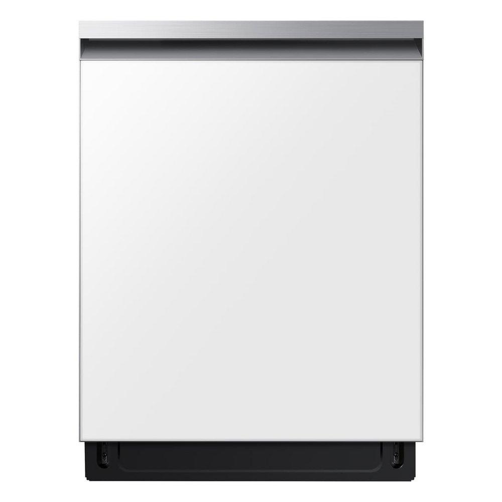 23-7/8 in. Built-In Dishwasher in White Glass
