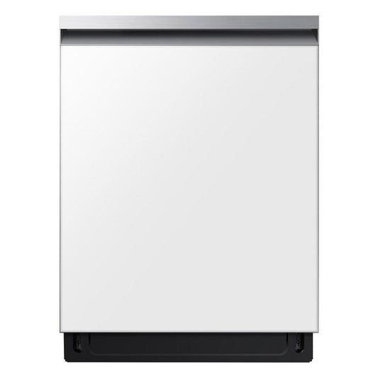 23-7/8 in. Built-In Dishwasher in White Glass