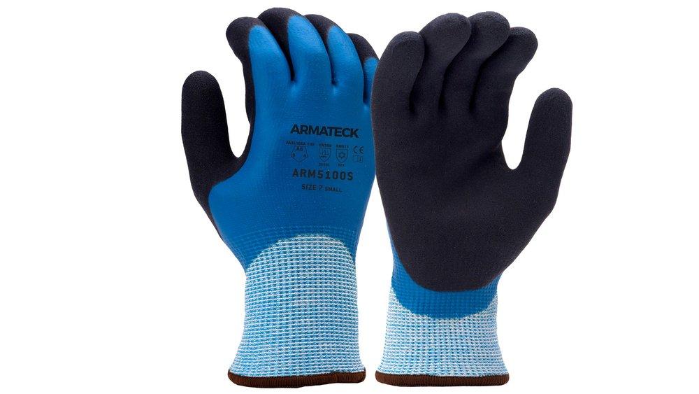Insulated Cut Level A4 Latex Dipped Gloves, XXL