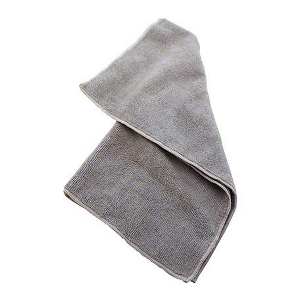 16 x 16 in. Microfiber Cloth in Grey (Pack of 12, Case of 15 Packs)