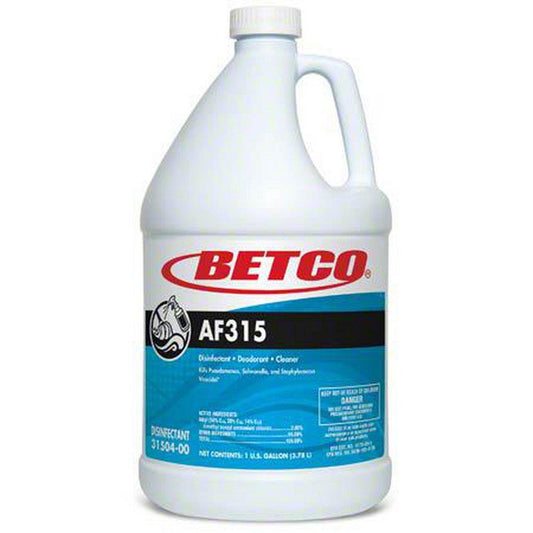 Betco Corporation AF315 1 gal Disinfectant Cleaner in Turquoise (Case of 4)