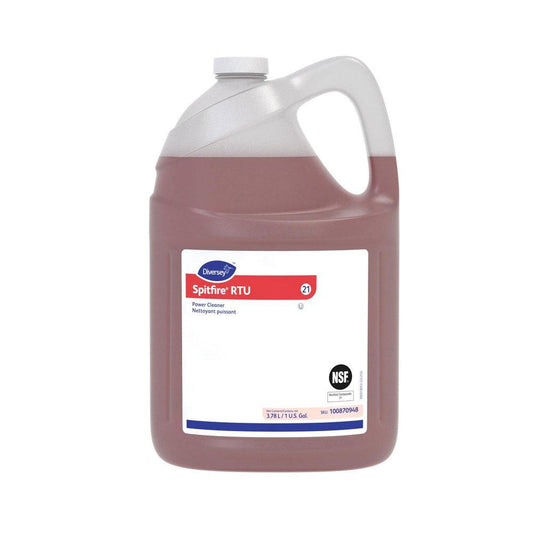 Diversey Spitfire 1 gal Ready to Use Cleaner in Red (4 Per Case)