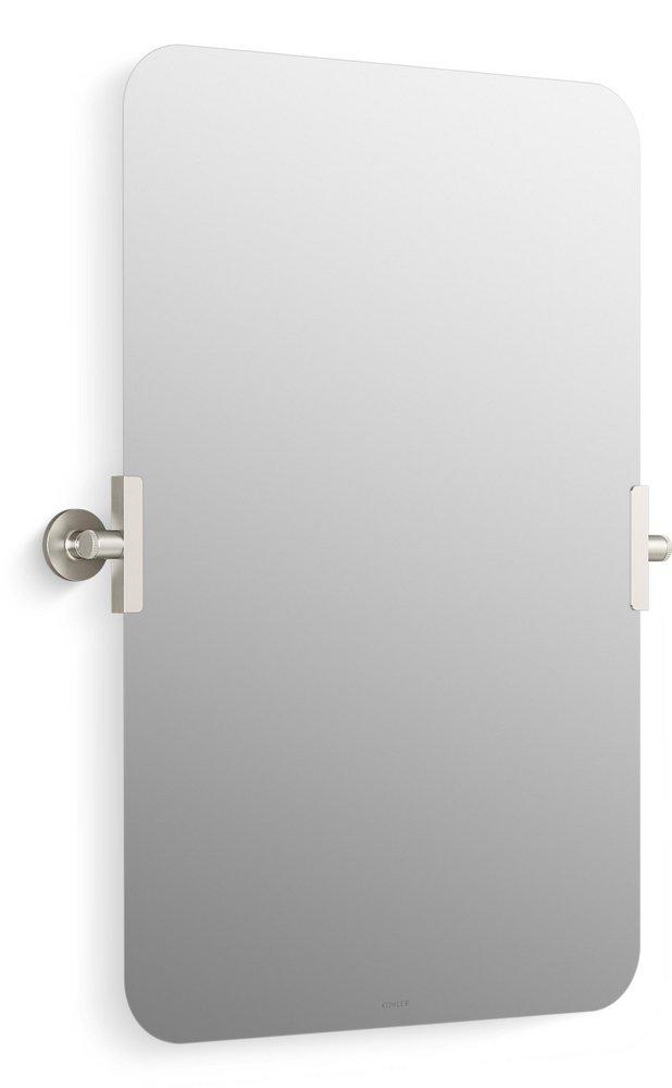 KOHLER Castia™ by Studio McGee 20 x 30 in. Rectangular Mirror in Vibrant Brushed Nickel