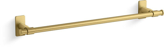 KOHLER Castia™ by Studio McGee 18 in. Towel Bar in Vibrant Brushed Moderne Brass