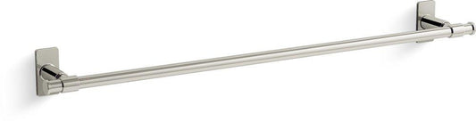 KOHLER Castia™ by Studio McGee 24 in. Towel Bar in Vibrant Polished Nickel