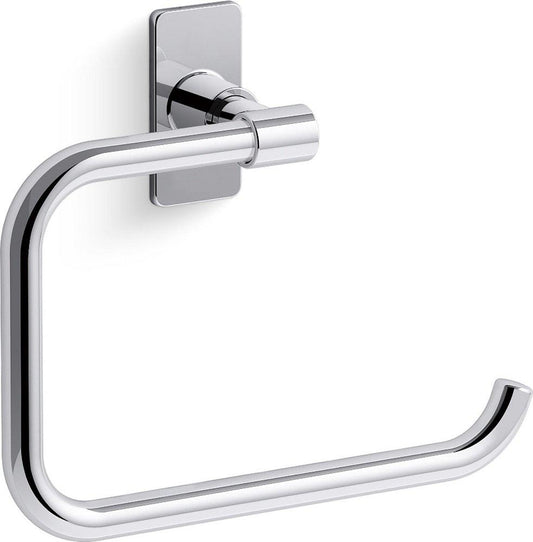 KOHLER Castia™ by Studio McGee Towel Ring in Polished Chrome