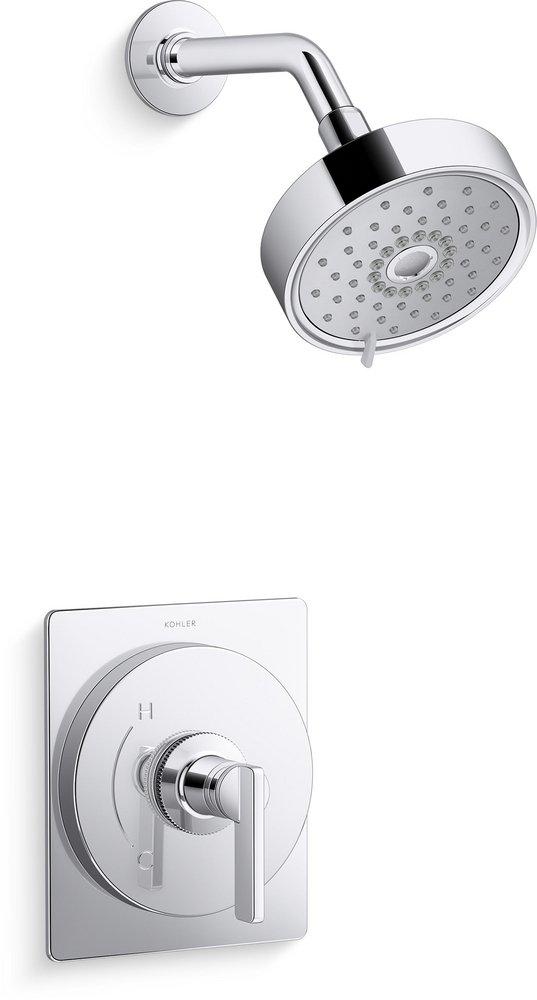 KOHLER Castia™ by Studio McGee Single Handle Multi Function Shower Faucet in Polished Chrome