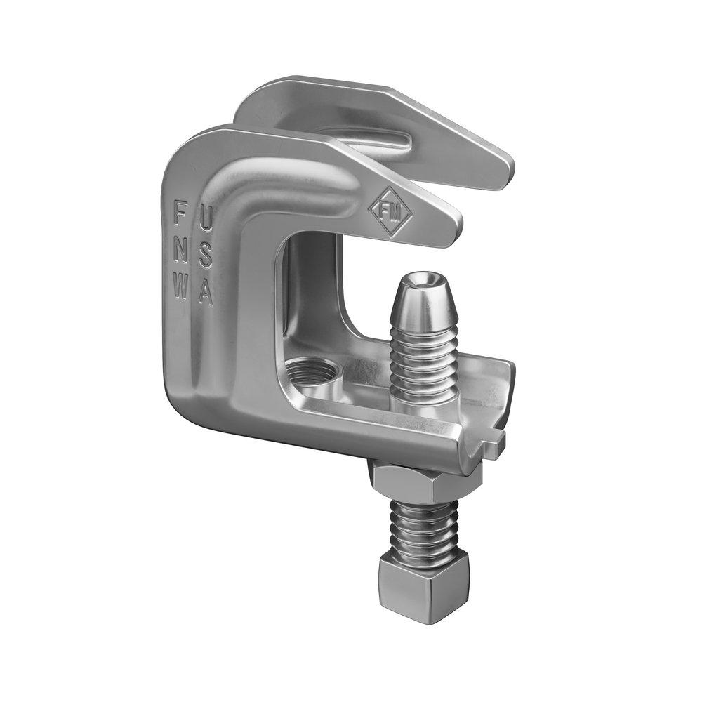 FNW® Figure 7209 3/8 in. Electrogalvanized Top Mount Beam Clamp