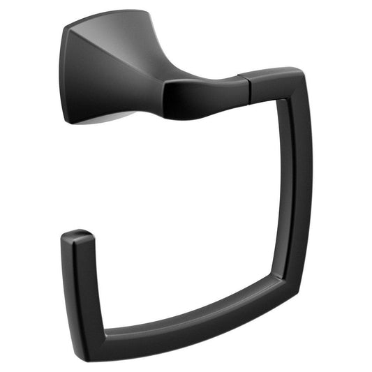 Moen Voss Towel Ring in Matte Black