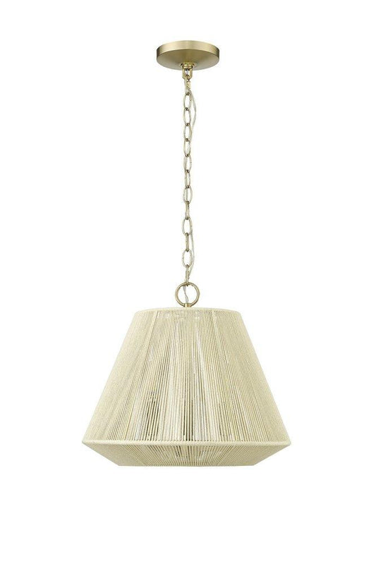 Millennium Lighting Sterling 3-Light Pendant Light in Modern Gold