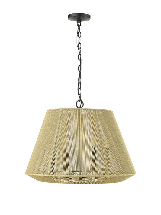 Millennium Lighting Sterling 6-Light Pendant Light in Matte Black