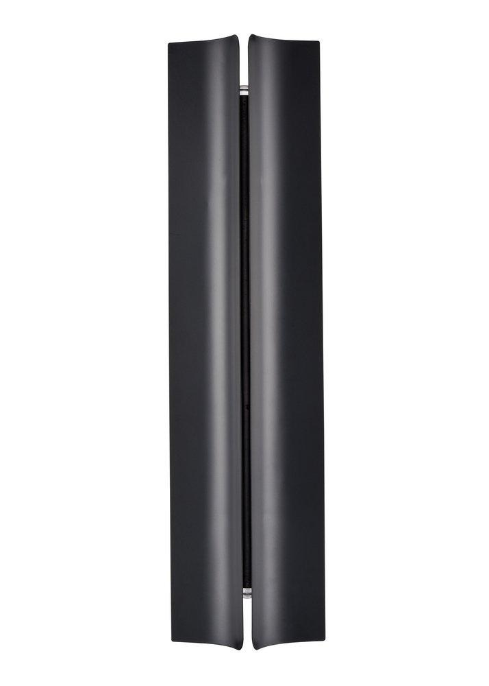 LED Outdoor Wall Sconce in Powder Coated Black