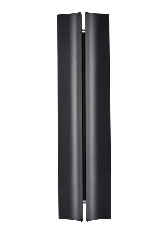 LED Outdoor Wall Sconce in Powder Coated Black