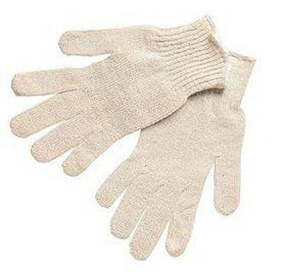 Memphis Glove 9507M Size L Cotton and Plastic Gloves