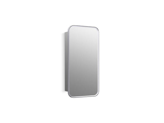 KOHLER Verdera® 15 x 30 in. Soft Rectangle Framed Medicine Cabinet in Polished Chrome