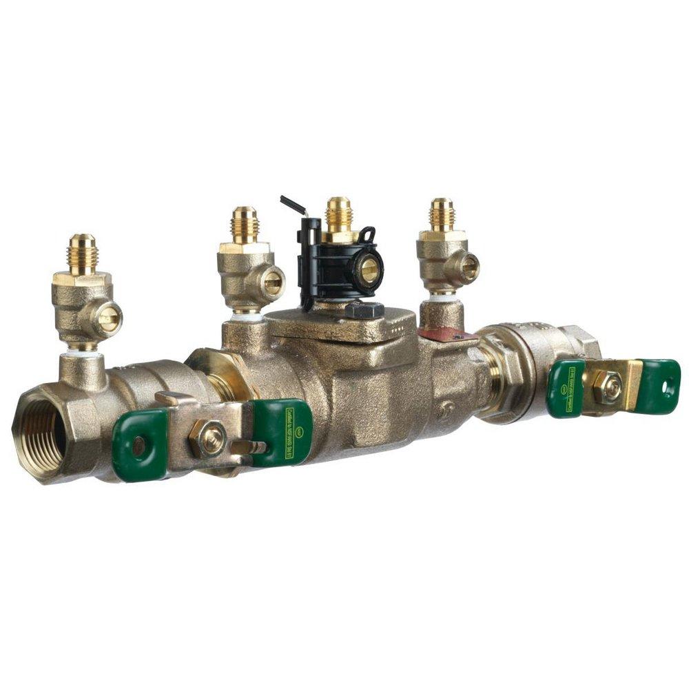 Watts 007 Series 3/4 in. Bronze Double Check Valve Assembly with Quarter-Turn Ball Valve
